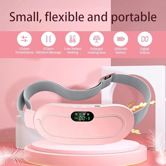 Period Belt | No More Period Pain 💗 Comfort & Relief Every Woman Deserves